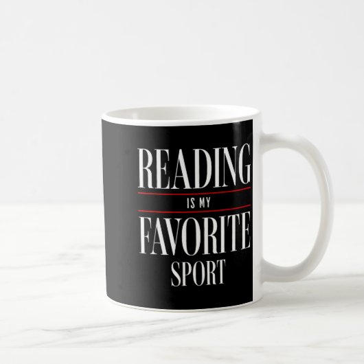 Reading Is My Favorite Srt Book Lover Funny Saying Kaffeetasse (Rechts)