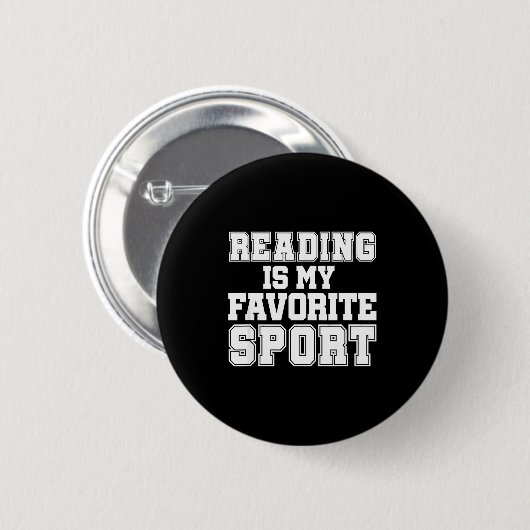 Reading Is My Favorite Srt Funny Librarian Shirt  Button (Vorne & Hinten)