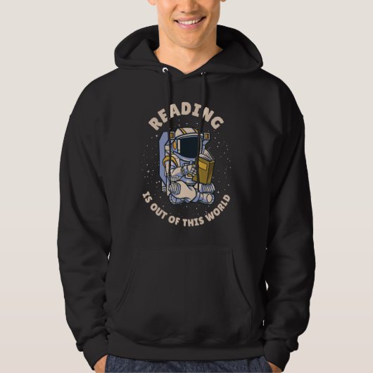 Reading Is Out Of This World Hoodie (Vorderseite)
