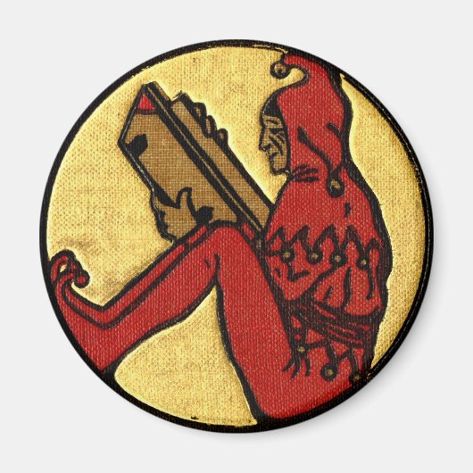 Reading Jester Magnet (Vorne)