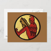 Reading Jester Postkarte (Vorne/Hinten)