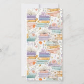 Reading List Tracker Flat Card (Rückseite)