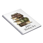 Reading-log-Notebook Notizblock (Rechte Seite)