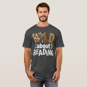 Reading Lover Apparel Wild About Reading Reading B T-Shirt (Vorne ganz)