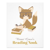 Reading Motivation Poster Woodland Fox (Vorne)