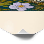 Reading Mushroom Fairy Poster (Ecke)