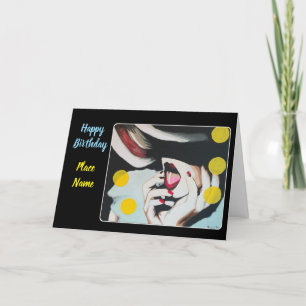 "Reading of the Will" Gemälde auf einer Dankeskarte