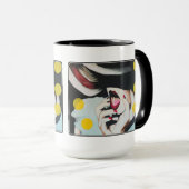 "Reading of the Will" Gemälde auf einer Tasse (VorderseiteRechts)