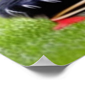 Reading Panda Chinese Optometrie Office anpassen Poster (Ecke)