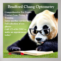 Reading Panda Chinese Optometrie Office anpassen
