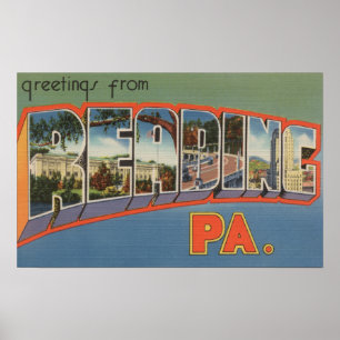 Reading, Pennsylvania - Große Briefszenen Poster
