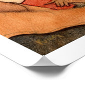 Reading Print Poster (Ecke)