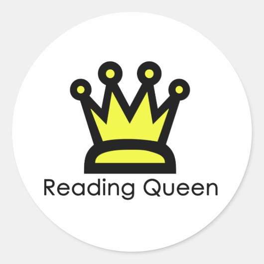 Reading Queen Sticker (Vorderseite)