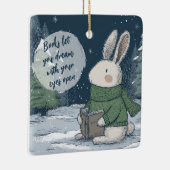 Reading Quote Ornament for Book Lovers (Rechts)