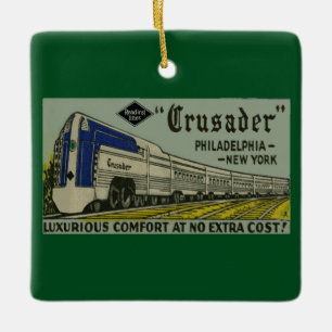 Reading Railroad Crusader 1937 Keramik-Ornament Keramikornament
