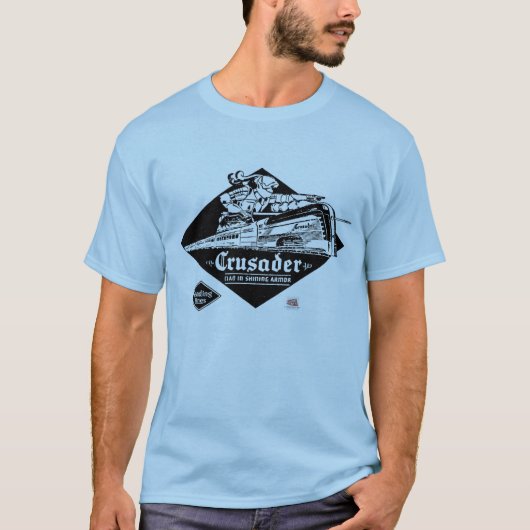 Reading Railroad Crusader Streamliner T-Shirt (Vorderseite)