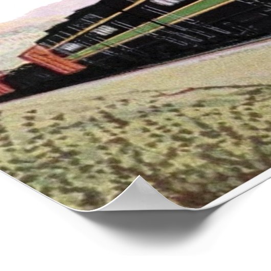 Reading Railroad Lines FT 250 Poster (Ecke)