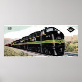 Reading Railroad Lines FT 250 Poster (Vorne)