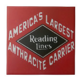 Reading Railway Anthracite Coal Fliese (Vorderseite)