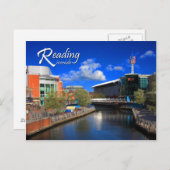 Reading Riverside Postcard Postkarte (Vorne/Hinten)