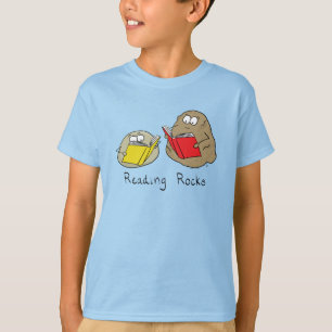 Reading Rocks Kids Boy Girl T - Shirt