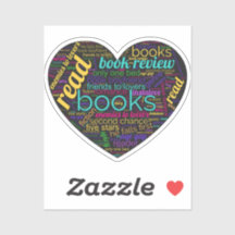 Reading Romance Sticker