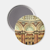 Reading Room Library of Congress Washington Magnet (Vorderseite/Rückseite)