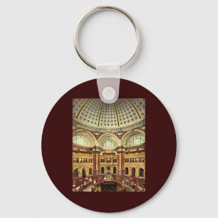 Reading room Library of Congress Washington Schlüsselanhänger