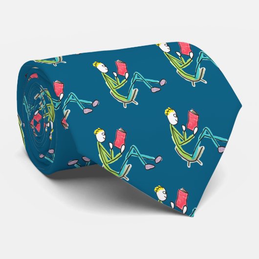 Reading Stickman Krawatte (Gerollt)