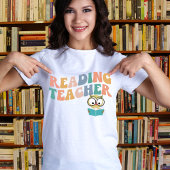 Reading Teacher Owl Tshirt