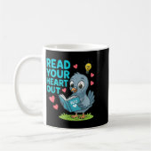 Reading Teacher Valentine Day Read Your Heart Out Kaffeetasse (Links)