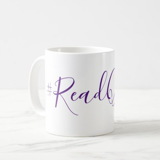 #ReadQueen-Tasse Kaffeetasse (Vorderseite Links)