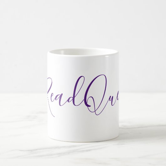 #ReadQueen-Tasse Kaffeetasse (Mittel)