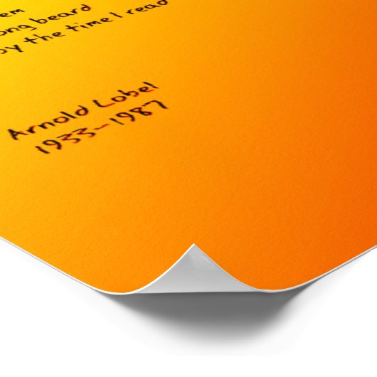 Readr-Bart Poster (Ecke)