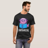 Readsalotl Funny Niedlich Axolotl Lesebuch T-Shirt (Vorne ganz)