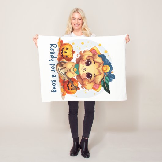 Ready for a song fleecedecke (Beispiel)