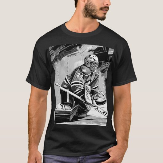 Ready For Anything - Ice Hockey Goalie T-Shirt (Vorderseite)