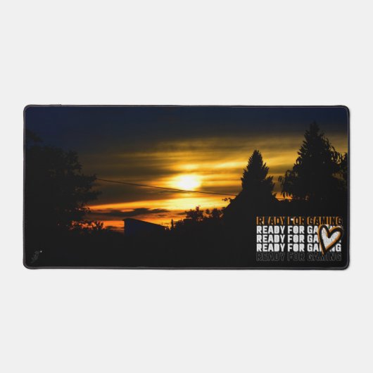 Ready for Gaming Schreibtischunterlage (Vorderseite)