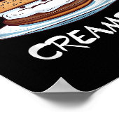 Ready For My Creame Funny  Poster (Ecke)