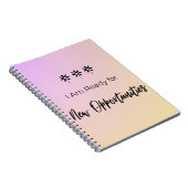 Ready for New Opportunities Notizblock (Rechte Seite)