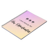 Ready for New Opportunities Notizblock (Linke Seite)