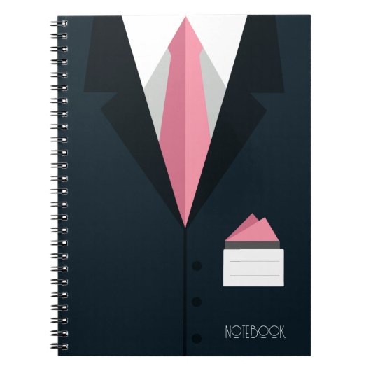Ready for Service! – "Blue Gala" Notebook Notizblock (Vorderseite)