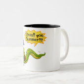 Ready for Summer!!! Zweifarbige Tasse (VorderseiteRechts)