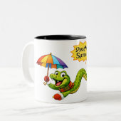 Ready for Summer!!! Zweifarbige Tasse (Vorderseite Links)