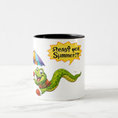 Ready for Summer!!! Zweifarbige Tasse (Mittel)