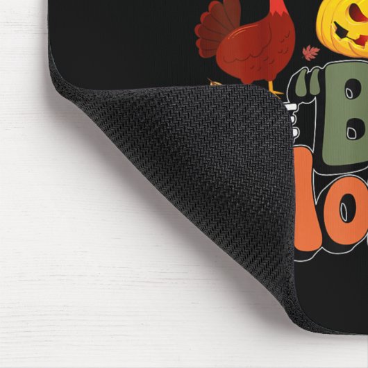 Ready For The Ber Months Fall Lover Autumnal Leave Mousepad (Ecke)