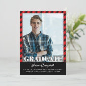 Ready Fore Bright Future Golf Graduation Ankündigung (Stehend Vorderseite)