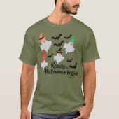 "Ready, Halloween begins", T-Shirt (Vorderseite)