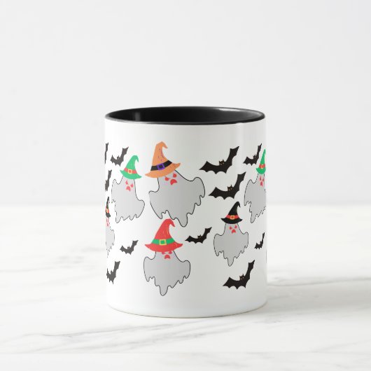 "Ready, Halloween begins", Tasse (Zentrum)