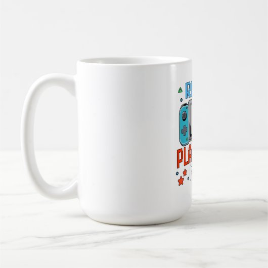 Ready Player One Mode Pixel Art Gaming Shirt Kaffeetasse (Links)